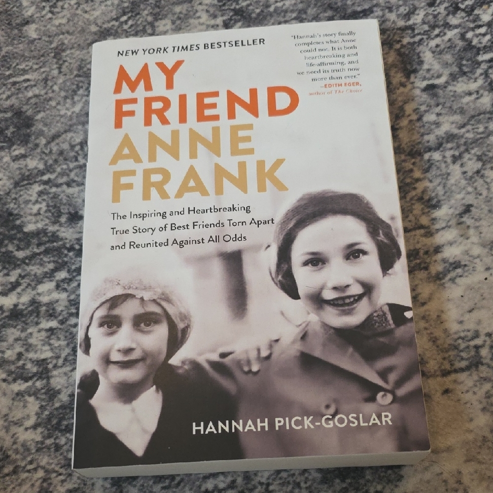 My Friend Anne Frank Book